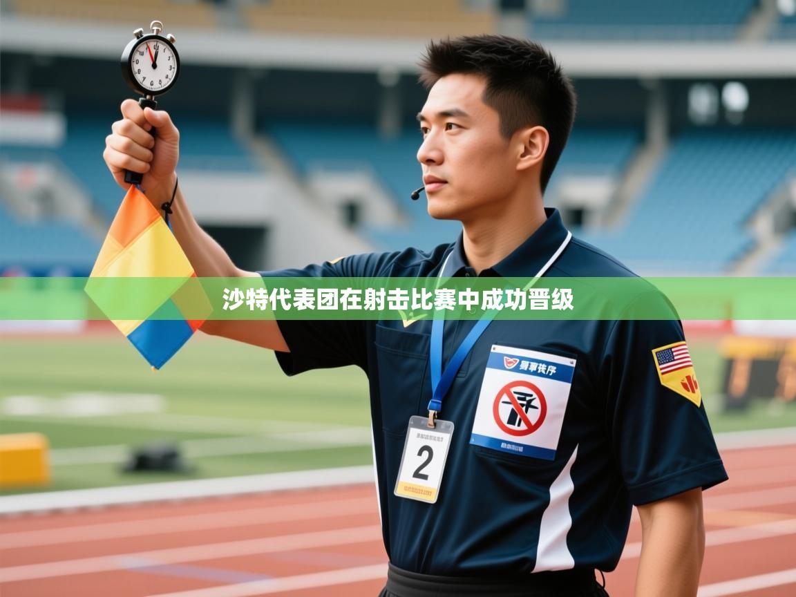 沙特代表团在射击比赛中成功晋级